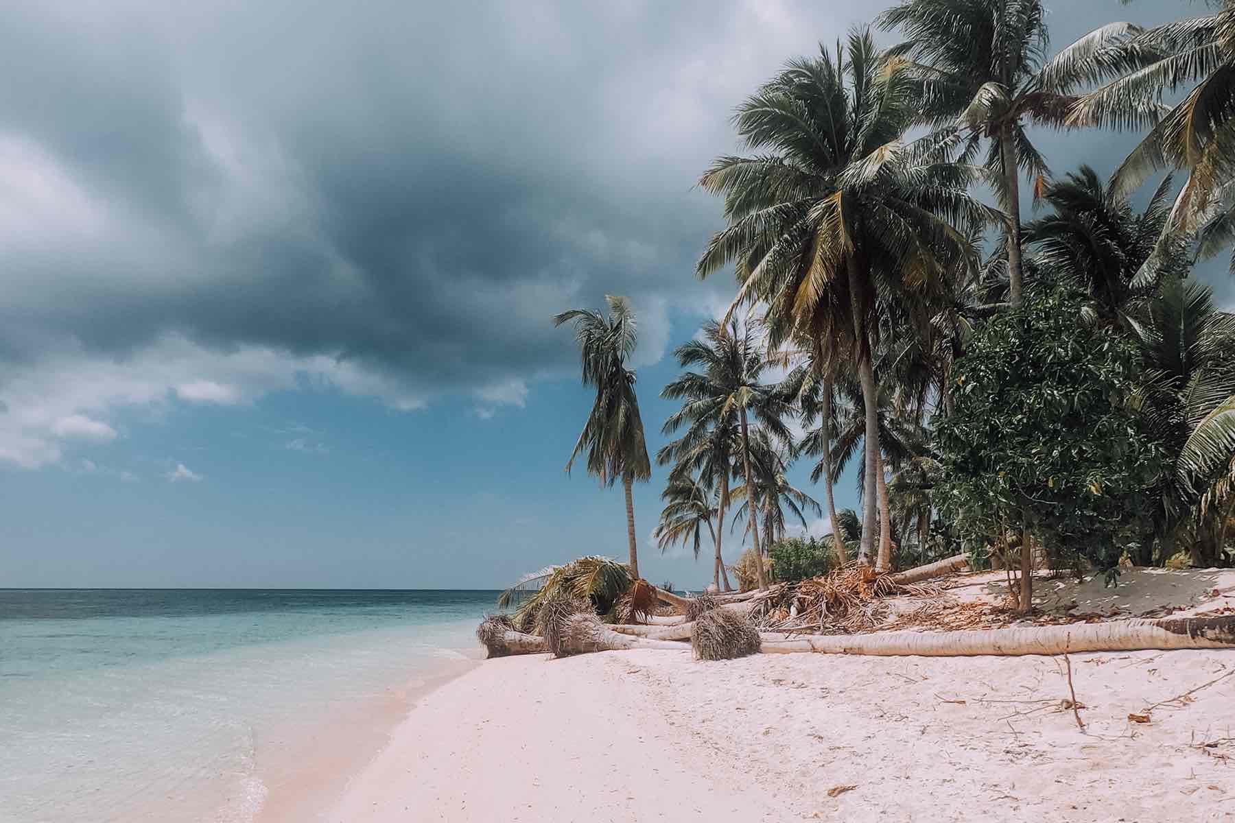 Ile paradisiaque balabac island Philippines