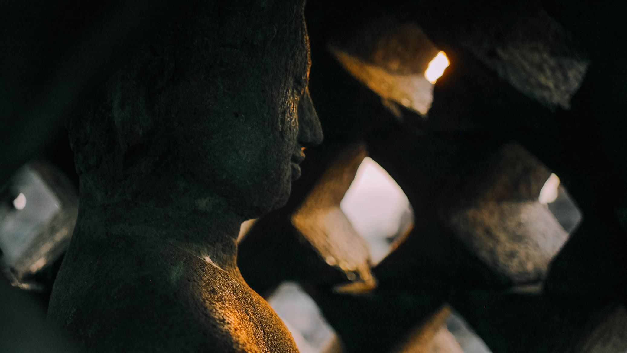 Buddha du temple de Borobudur