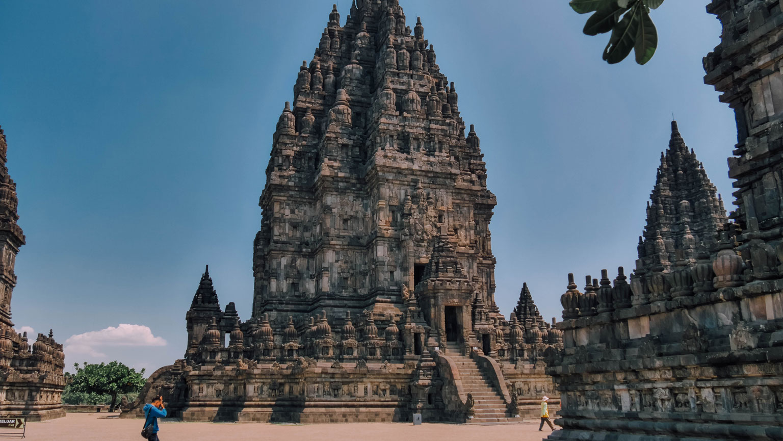 Temples hindous à java Prambanan